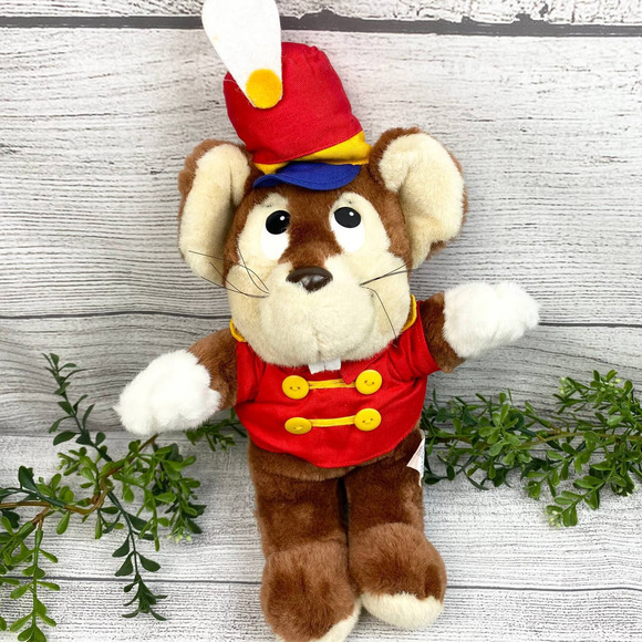 Vintage Disney Dumbo's TIMOTHY MOUSE Plush Figure - Picture 1 of 10
